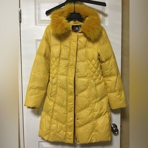 Puffer Coat yellow
